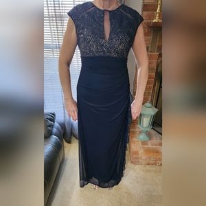 Betsy and Adam Navy Formal